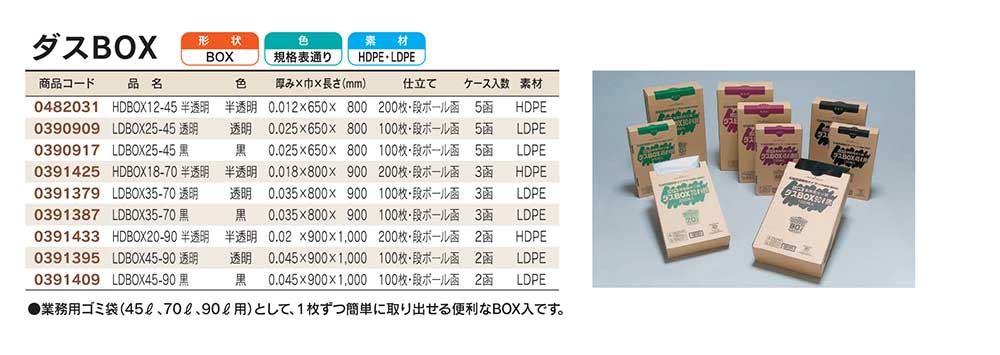 福助工業 ダスBOX