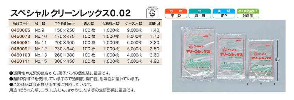 福助工業 スペシャルクリーンレックス 0.02