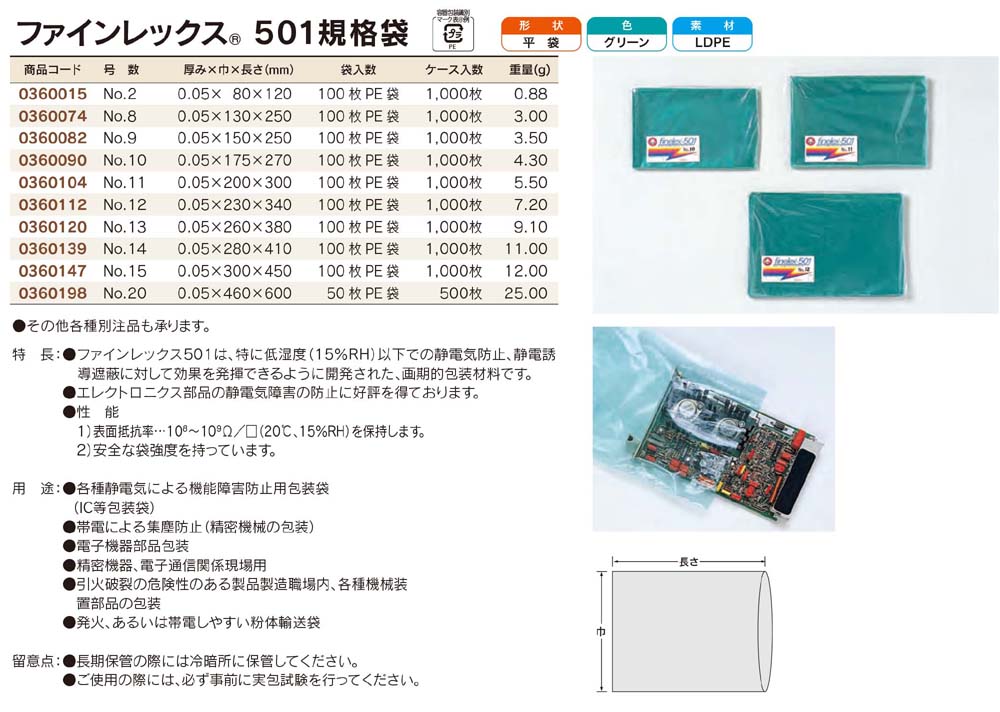 福助工業 ファインレックス501