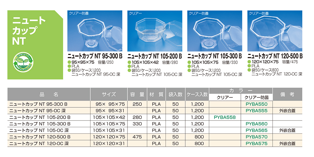 ニュートカップ NT
