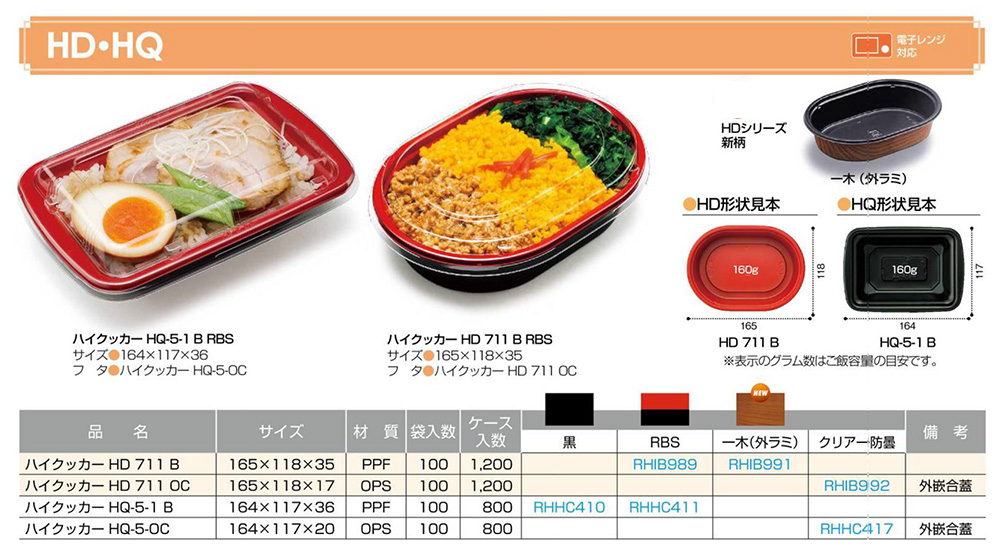 Hd Hq 包装資材 食品容器のパックウェブ ビズ