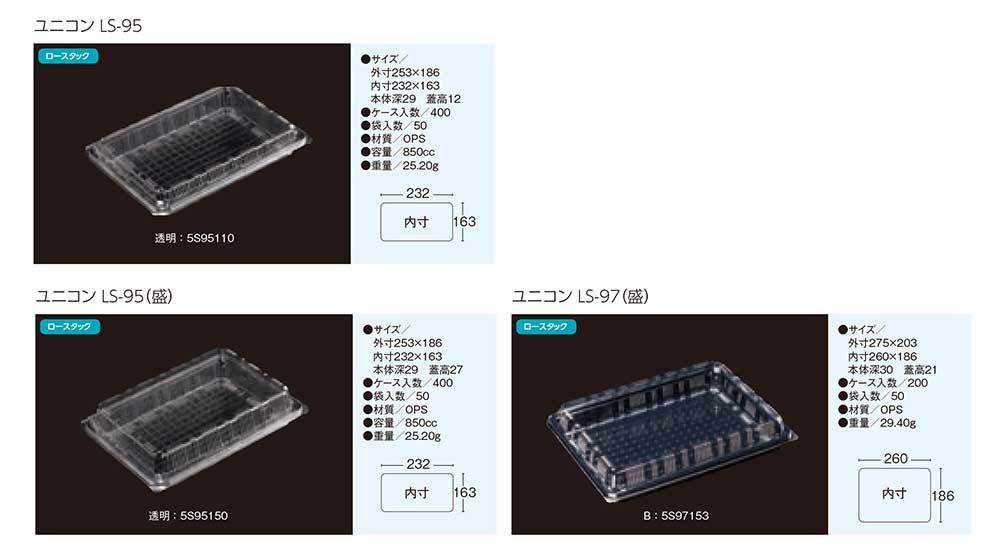 ユニコン LS-95～LS-97