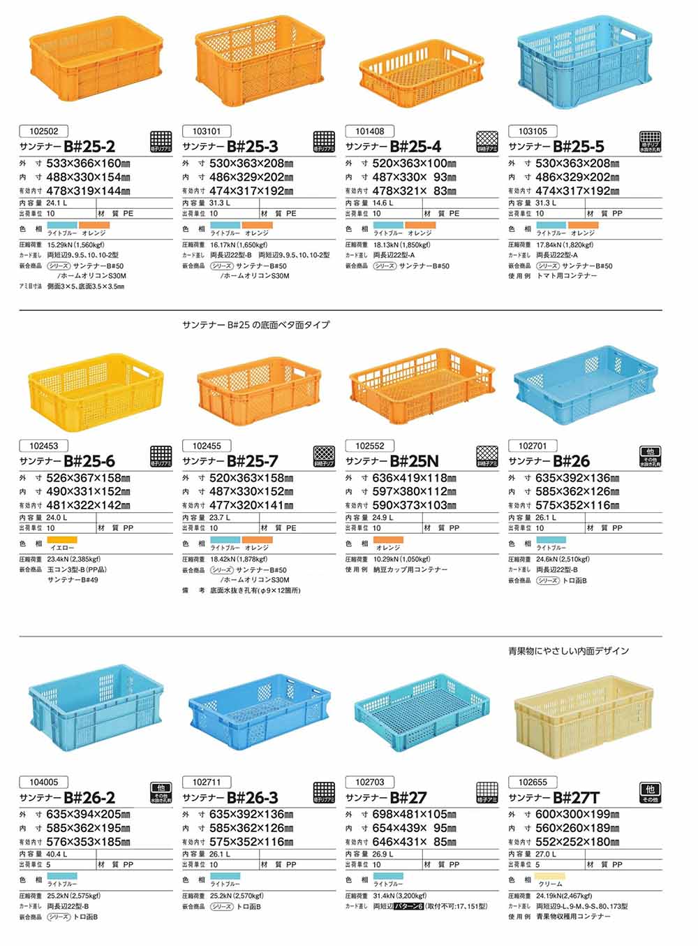 サンテナーB#25-2~B#30
