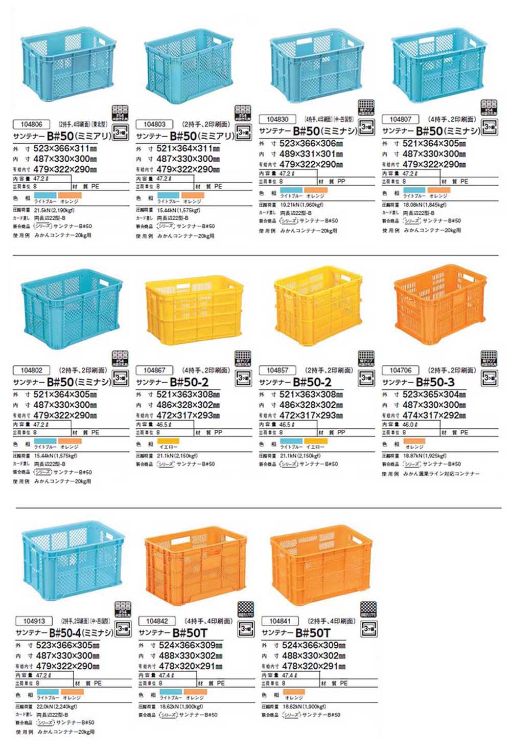 三甲 サンコｰサンテナｰB#50 104803 - 調理器具