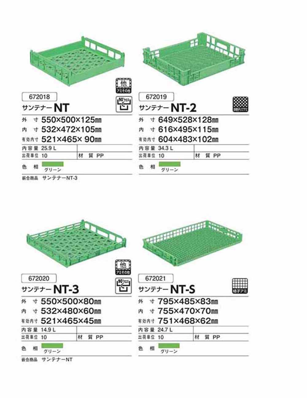 サンテナーTN~NT-S
