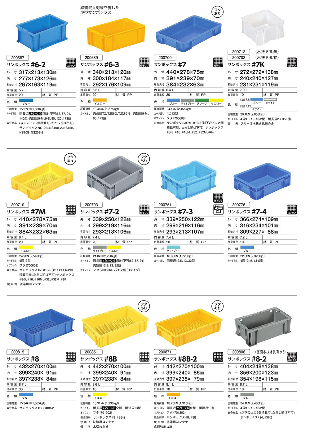 サンボックス#6~#8