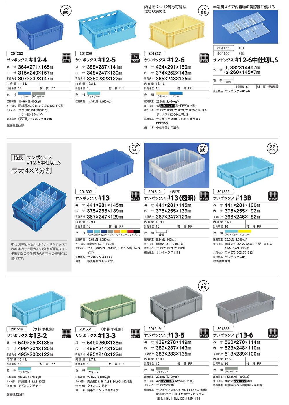 サンボックス#12~#14
