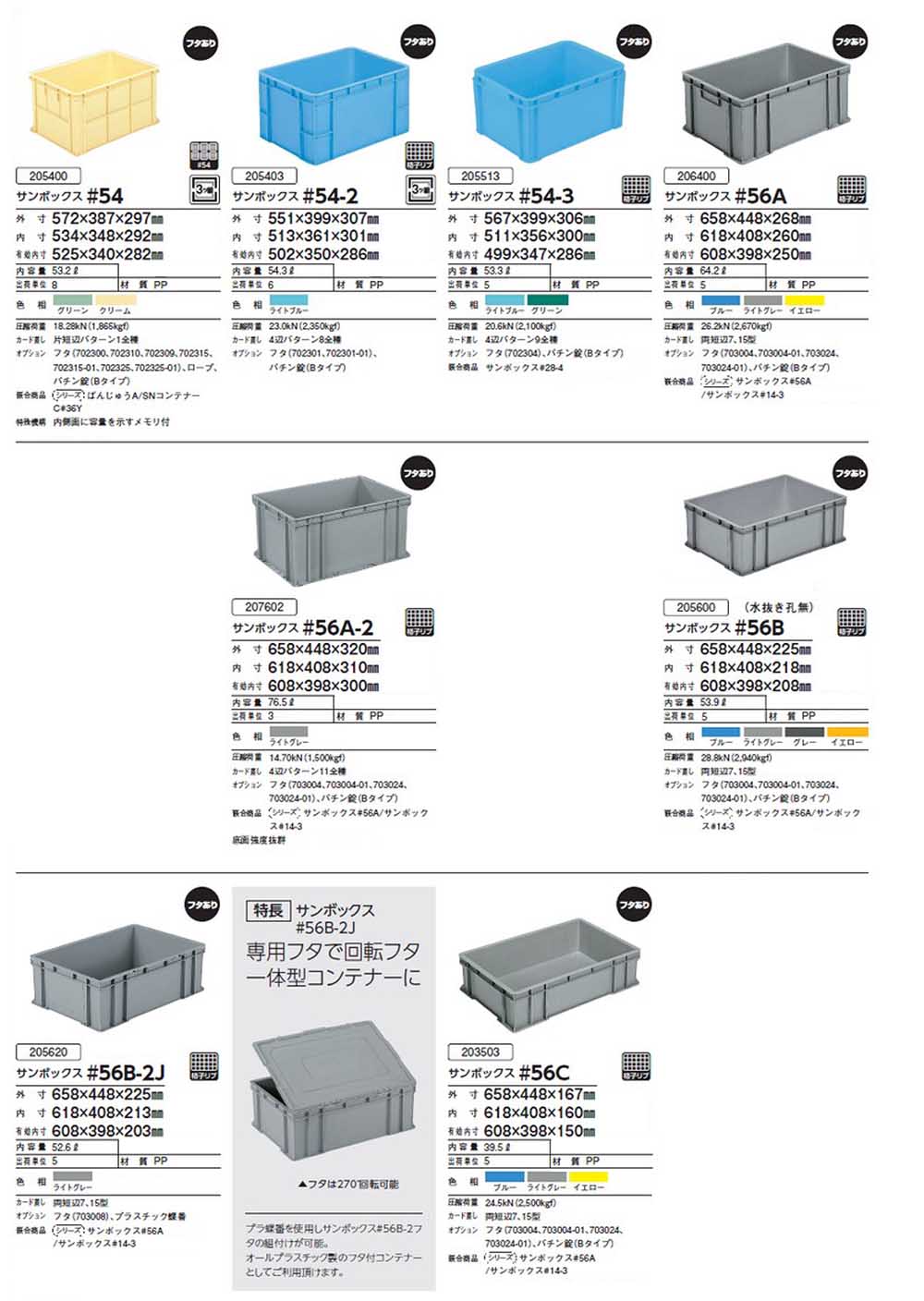 22.サンボックス#54～#58