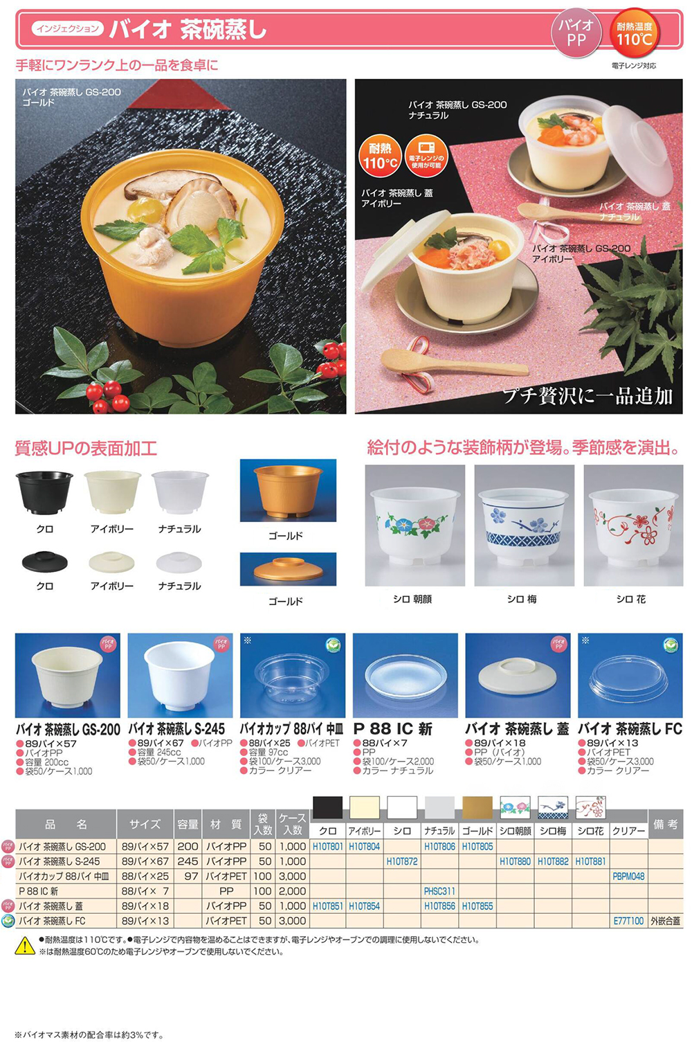 バイオ 茶碗蒸し