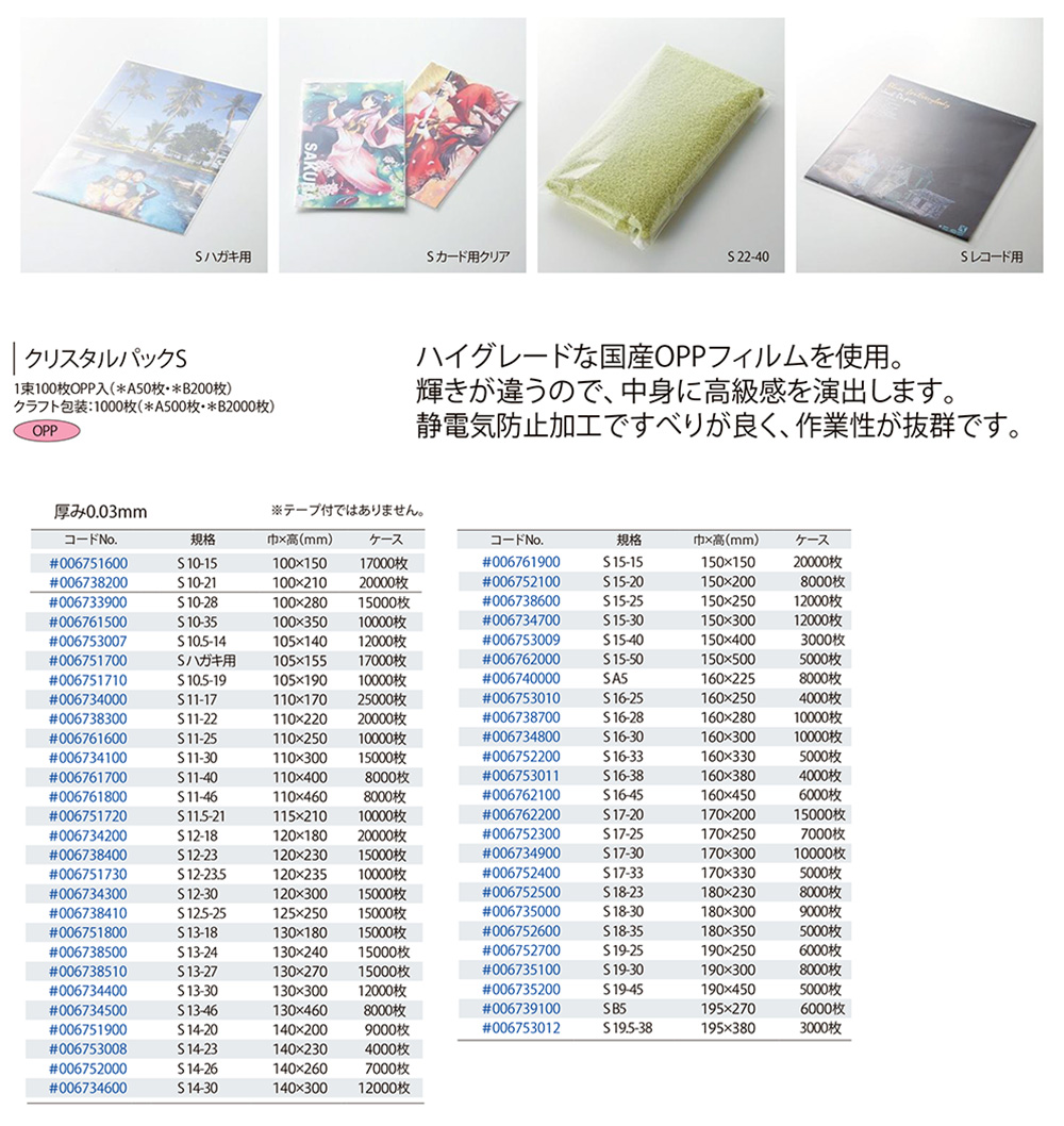 まとめ HEIKO クリスタルパックSハガキ 100枚 006751700
