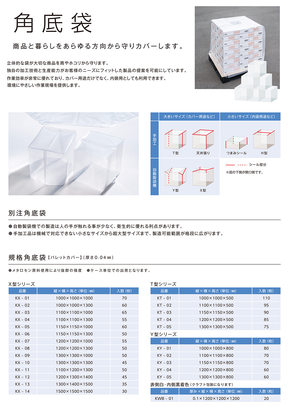 日新化学工業 パレットカバー