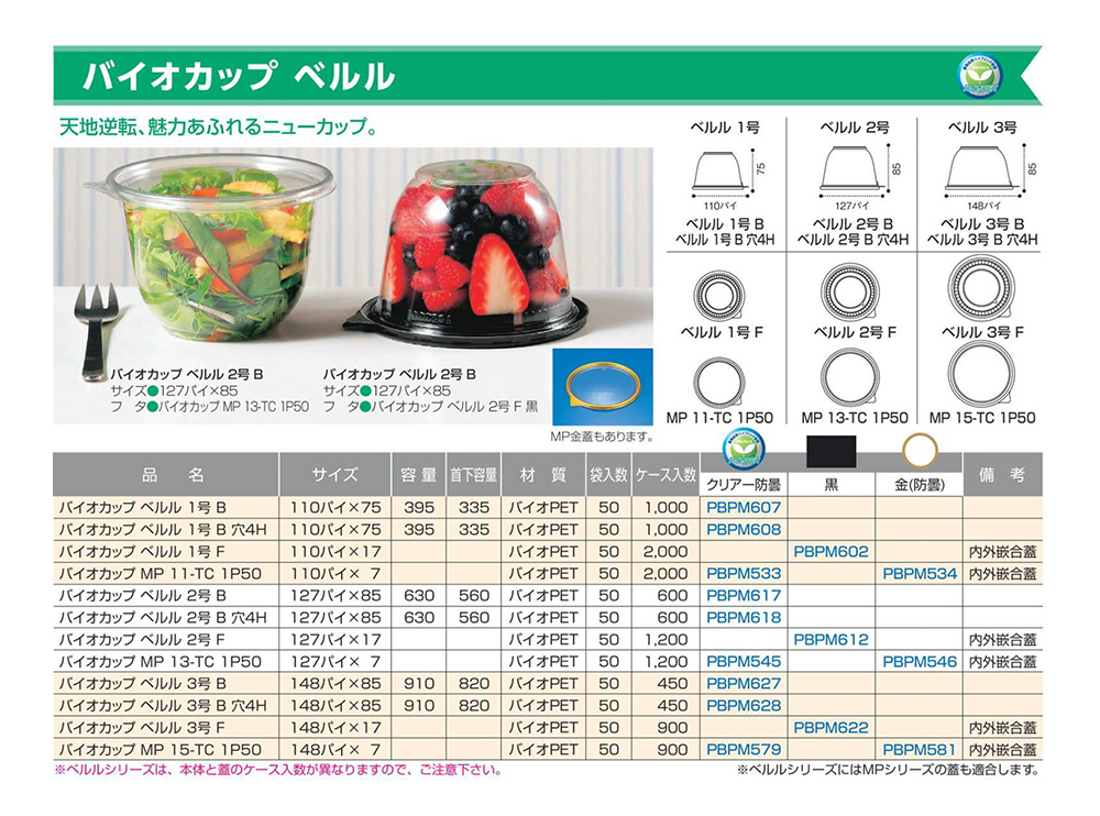 バイオカップ ベルル