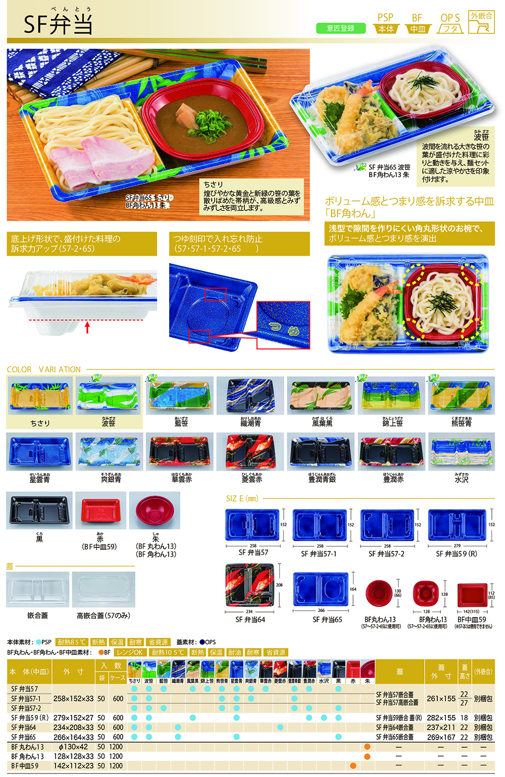 SF弁当57～64