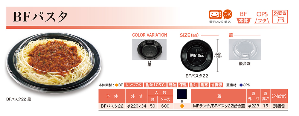 BFパスタ