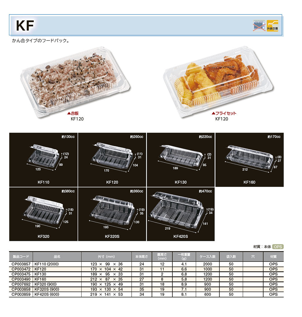 KF（嵌合タイプ）