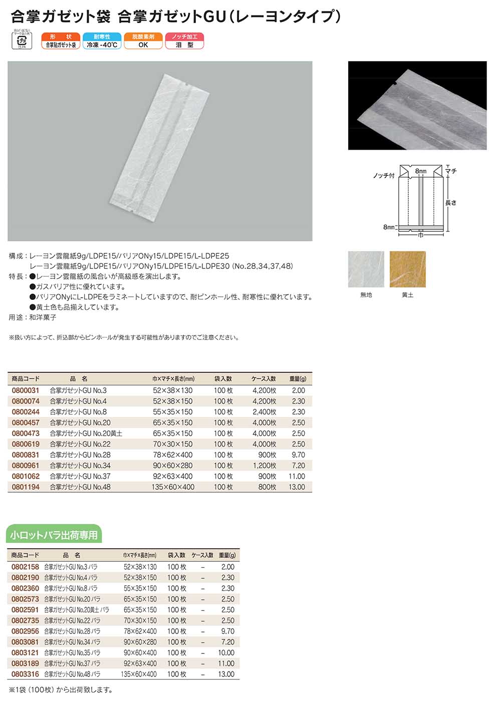 福助工業 合掌貼ガゼット袋 福助工業 合掌ガゼット袋 合掌ガゼットGTP (高透明タイプ) No.22 (70mm×150mm 奥行30mm)  ケース(5000枚) 0800562 梱包、テープ