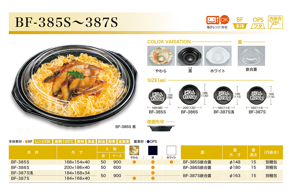 BF-385S～387S