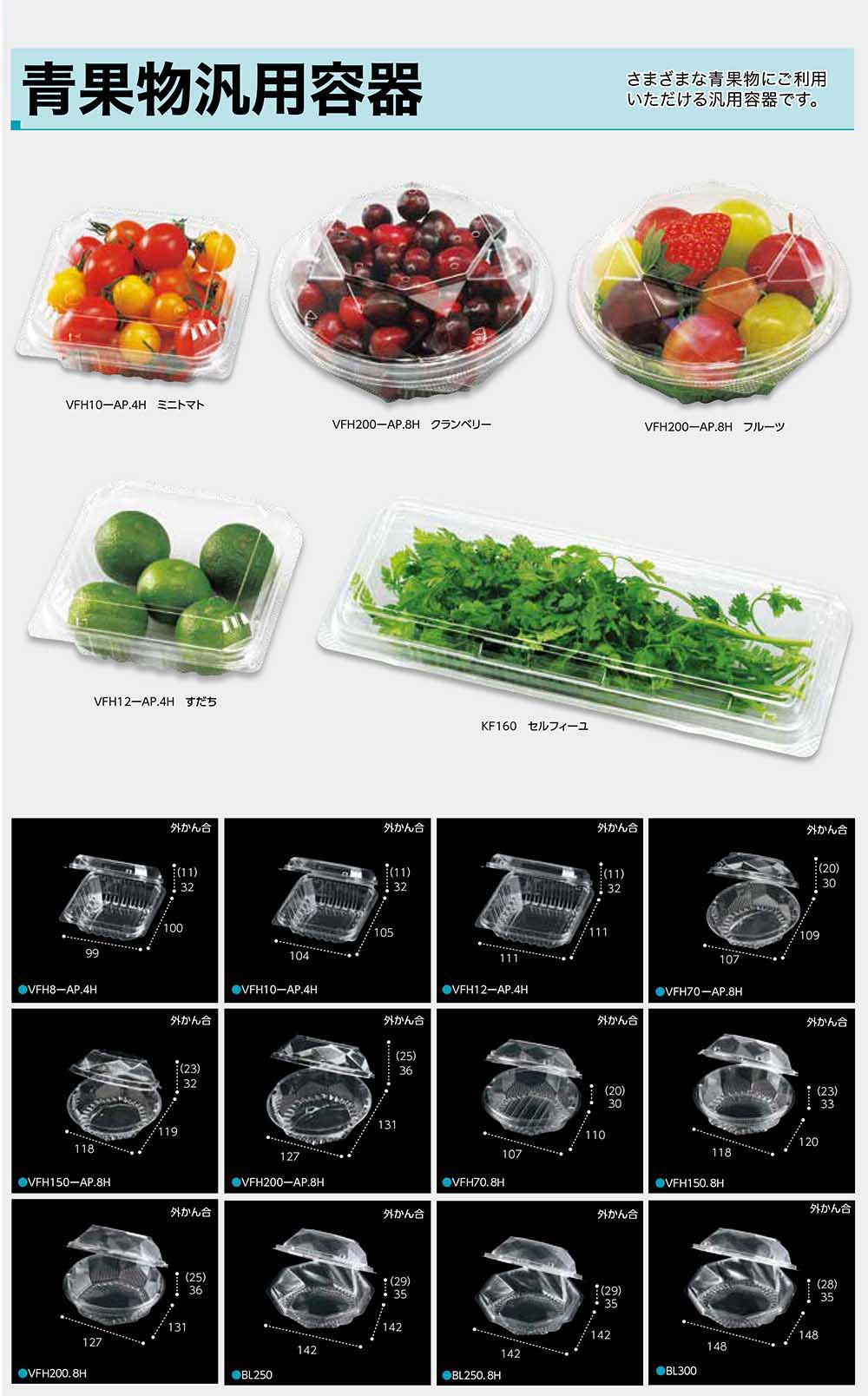 青果物汎用容器