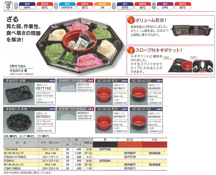 福助工業　ざる（820)【廃番商品】