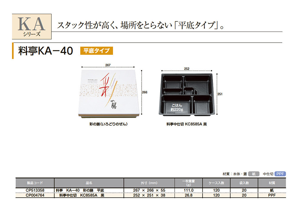 料亭KAシリーズ