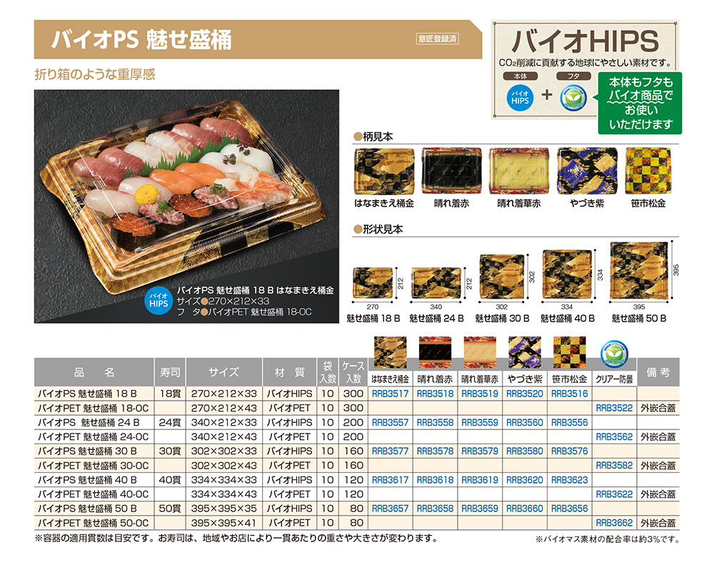 バイオPS 魅せ盛桶