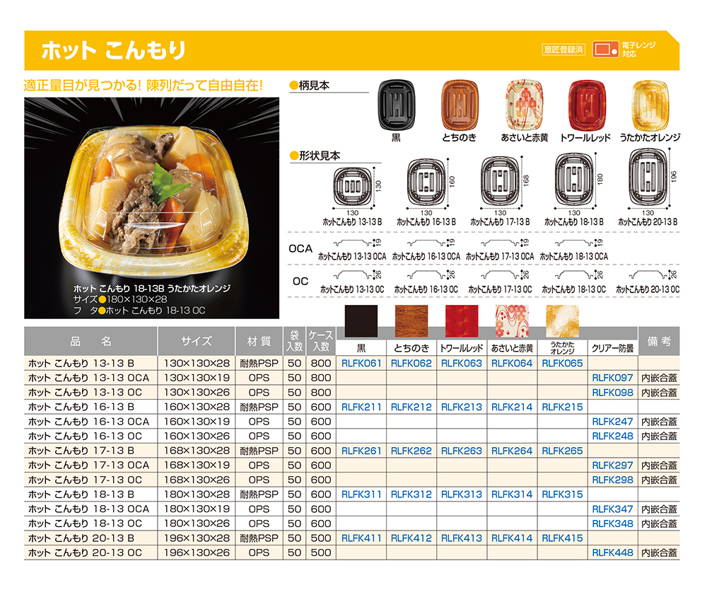 ホット こんもり