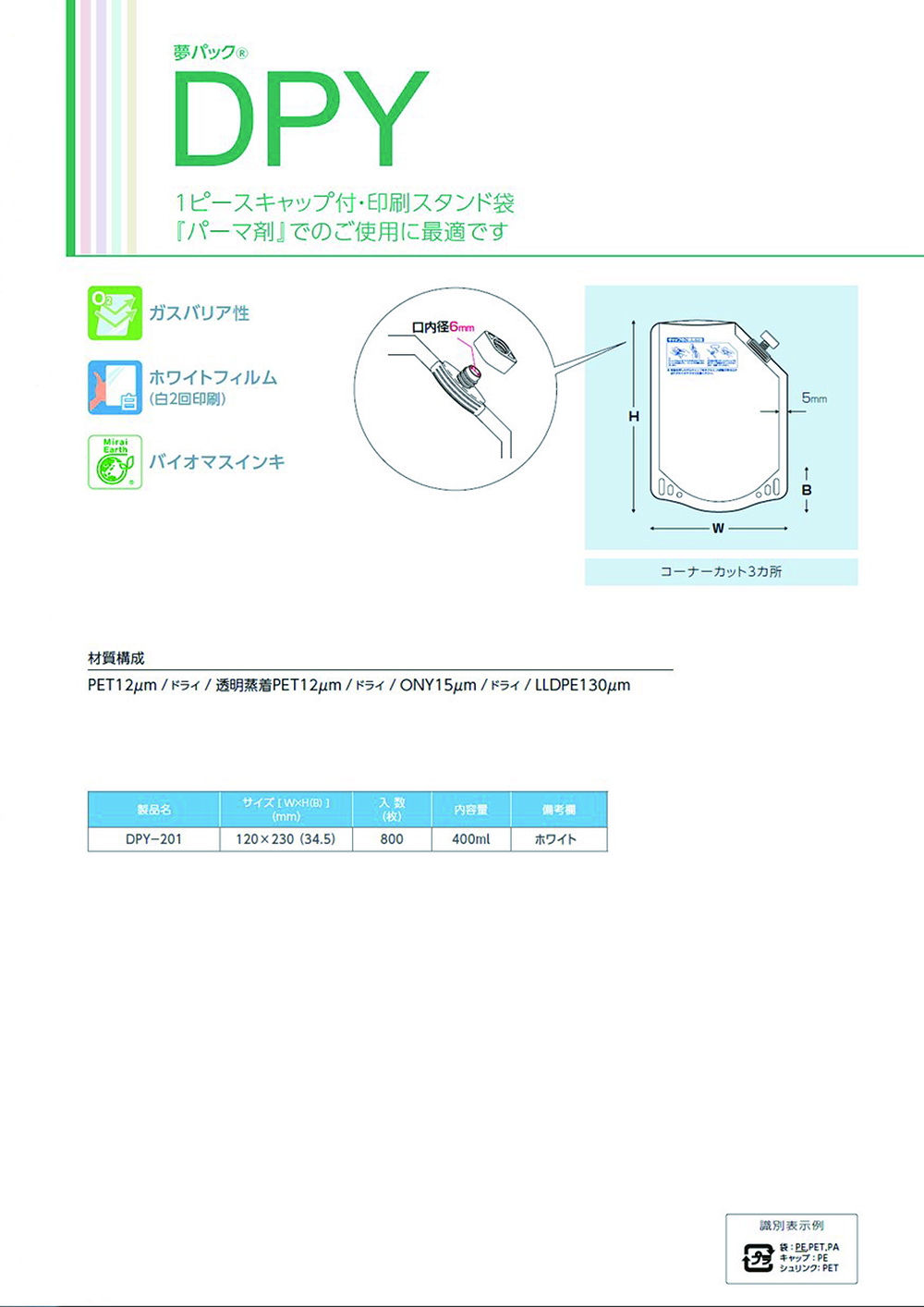 夢パック DPY