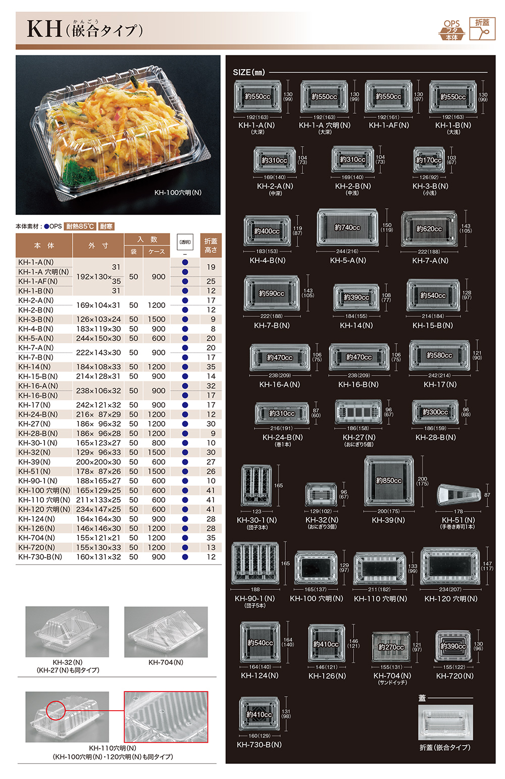 KH（嵌合タイプ）