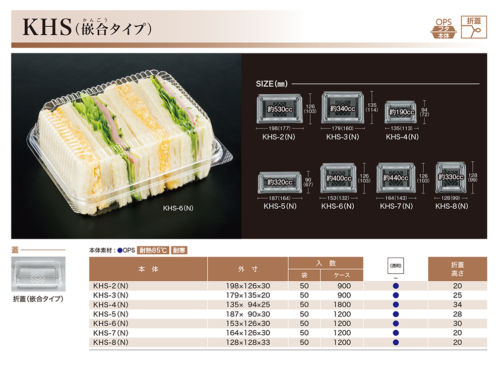 KHS（嵌合タイプ）