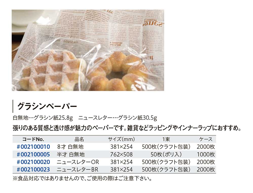 販促アイディア ケース販売HEIKO グラシンペーパー 10-12 白無地 002100016 1ケース(1000枚入×4束 合計4000枚)  ラッピング用品