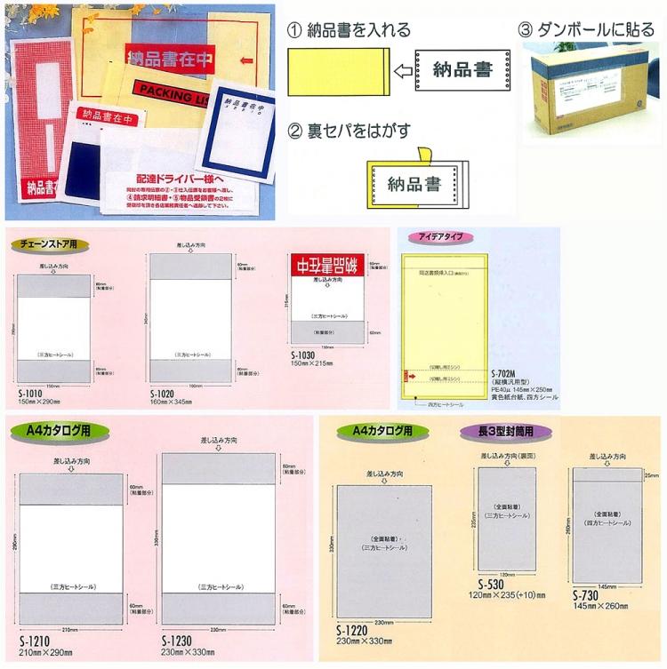 輸送パック 定型サイズ