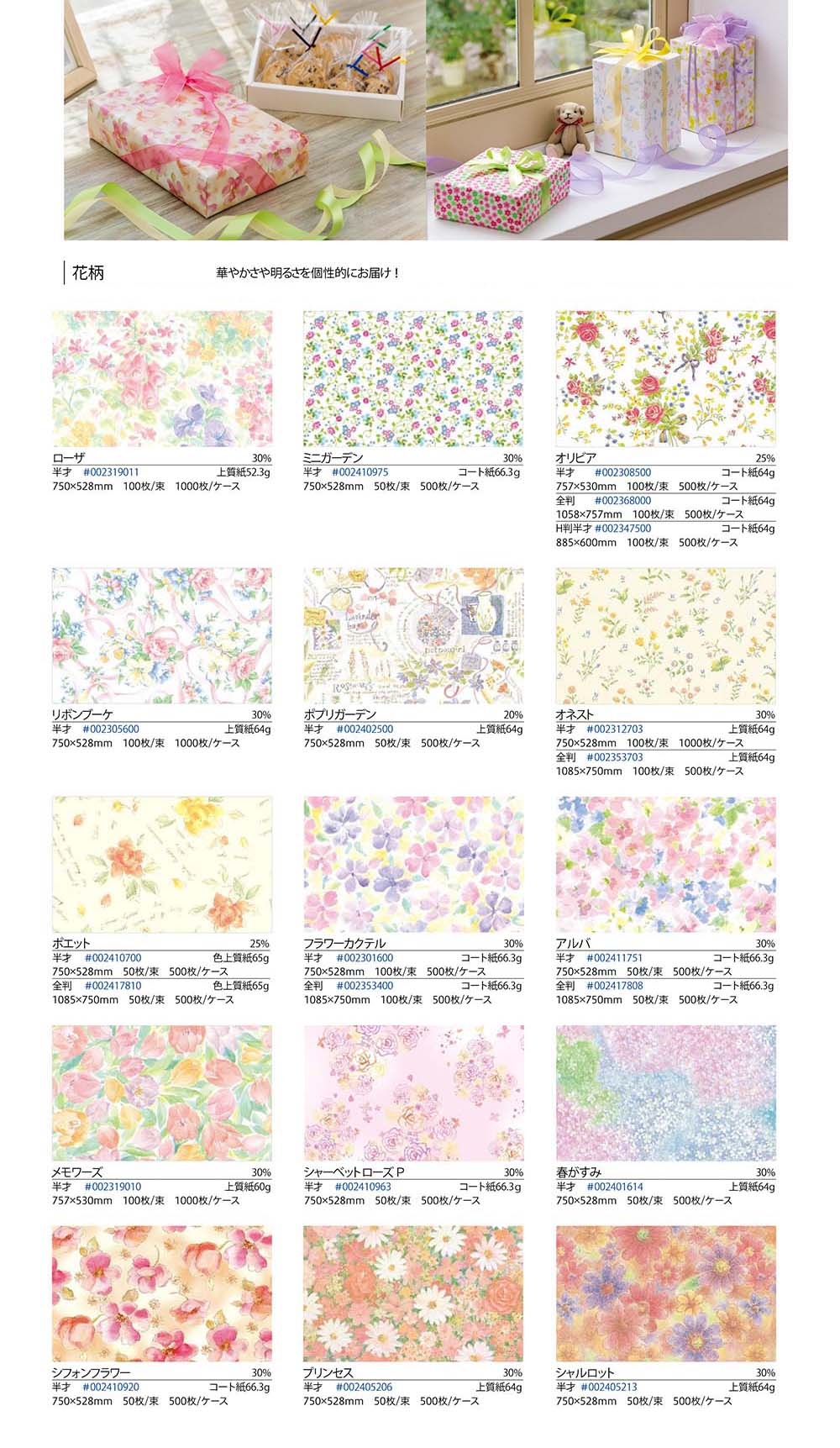 包装紙)包装紙 半才 アルバ/500枚入(K05-4901755220292-5H) www ...