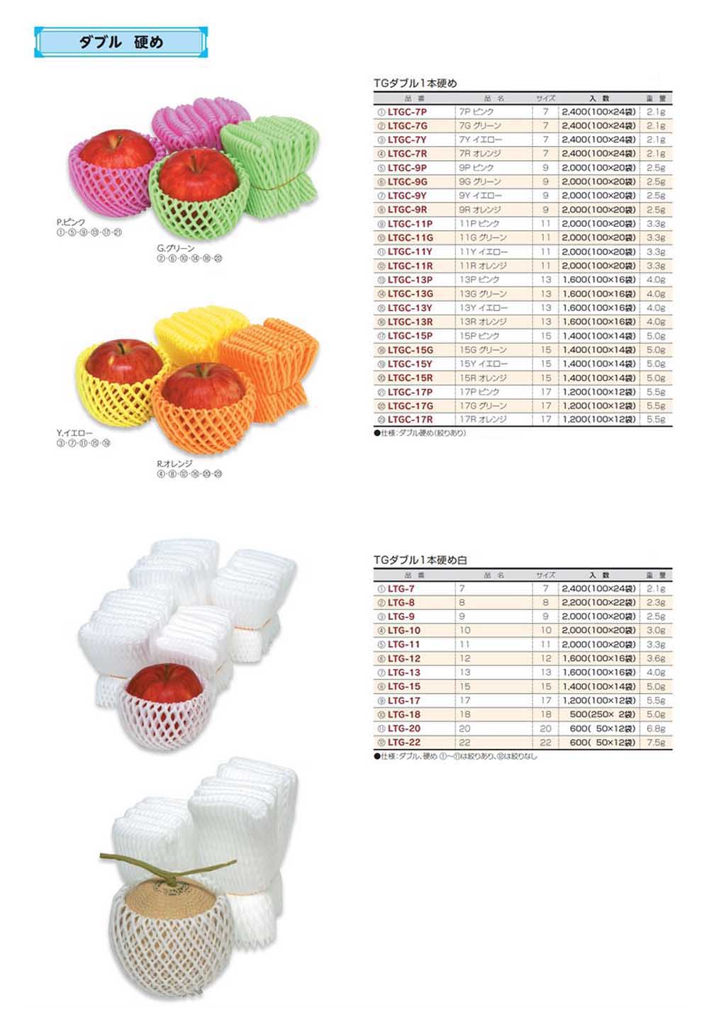永山 フルーツキャップ TG-13 ダブル 13cm 1ケース1600枚入 オレンジ
