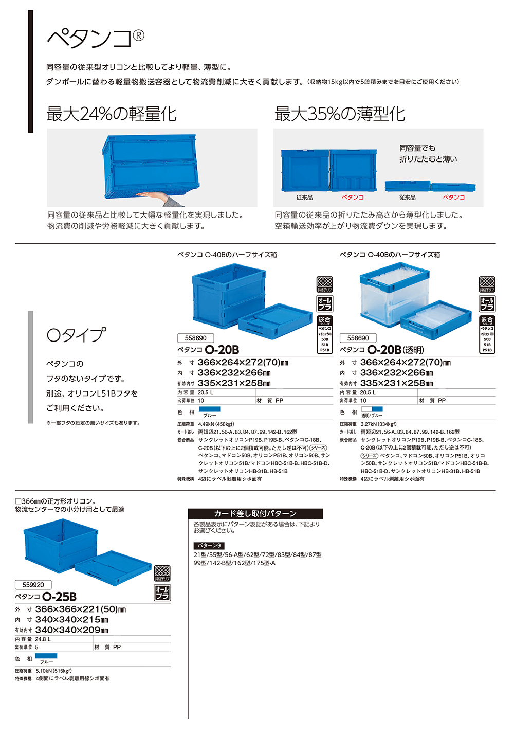 ペタンコ Oタイプ