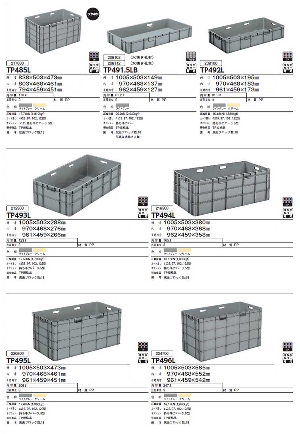 サンボックスTP3161.5水抜き孔無  206711 サンコー(三甲) 沖縄・離島以外送料無料の複数セット商品のリンクあり - 4