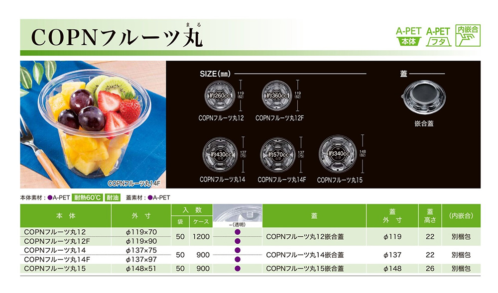 COPNフルーツ丸