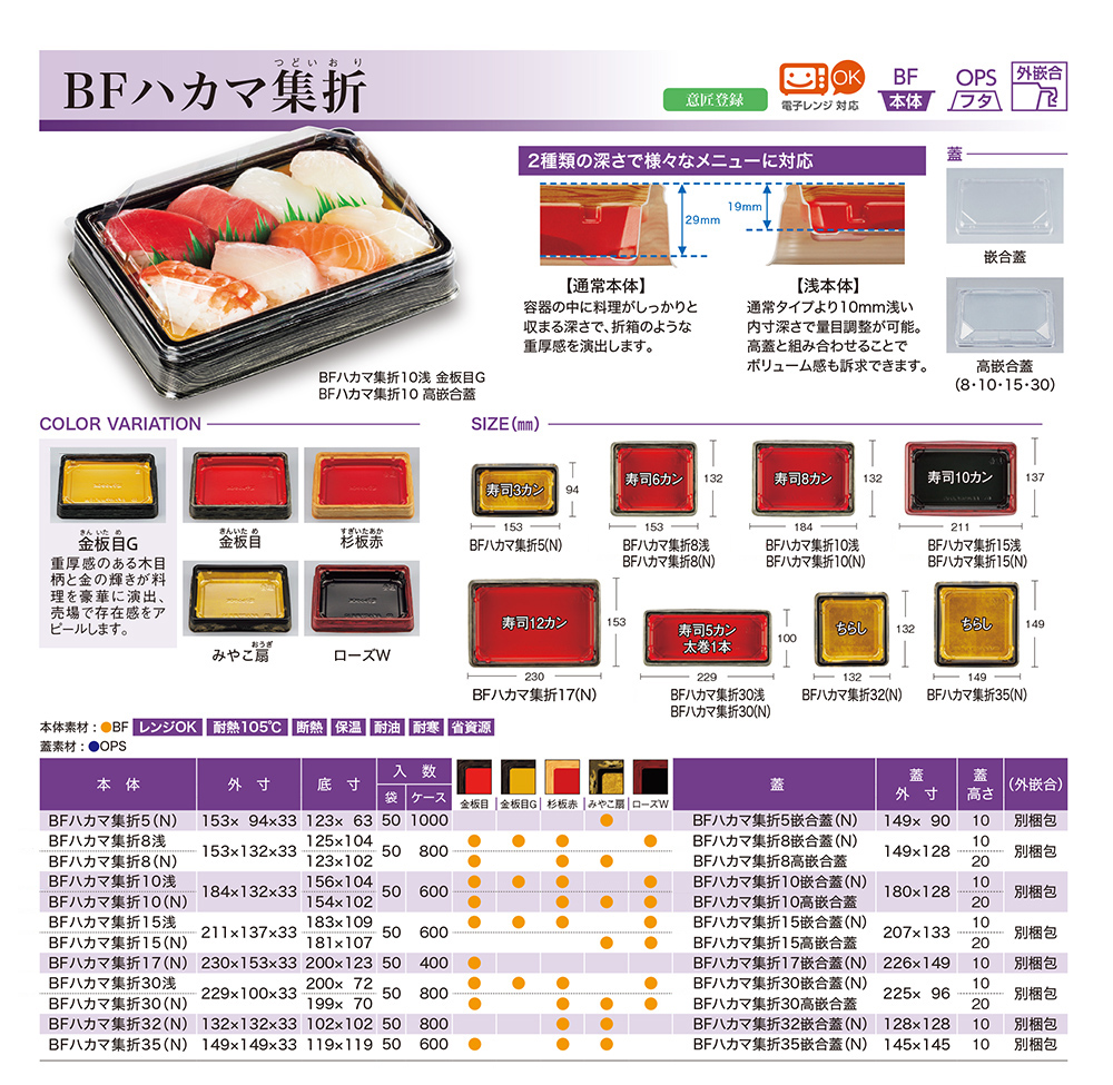 BFハカマ集折（つどいおり）