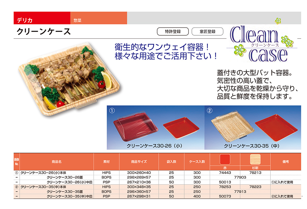 クリーンケース