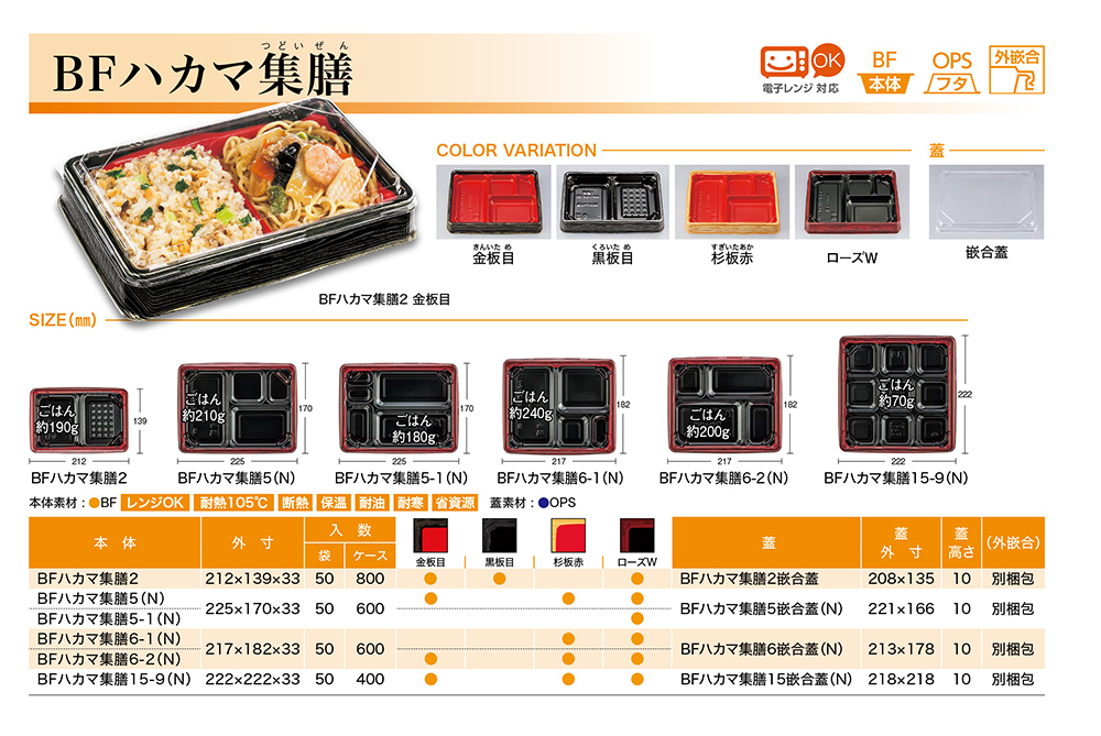 BFハカマ集膳