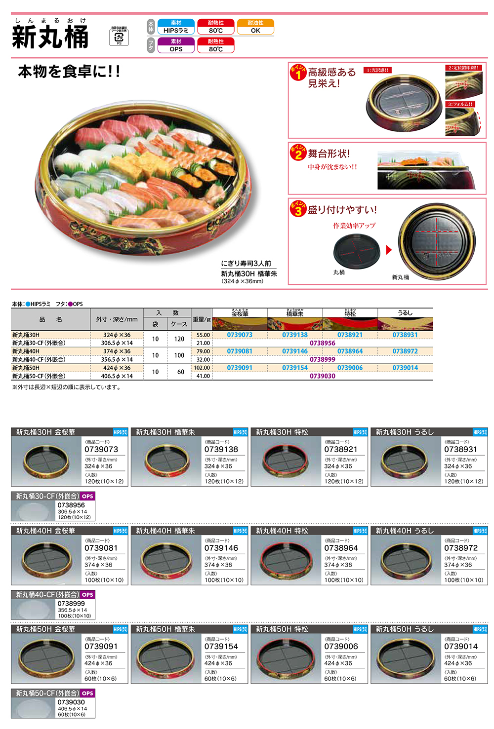 福助工業 新丸桶