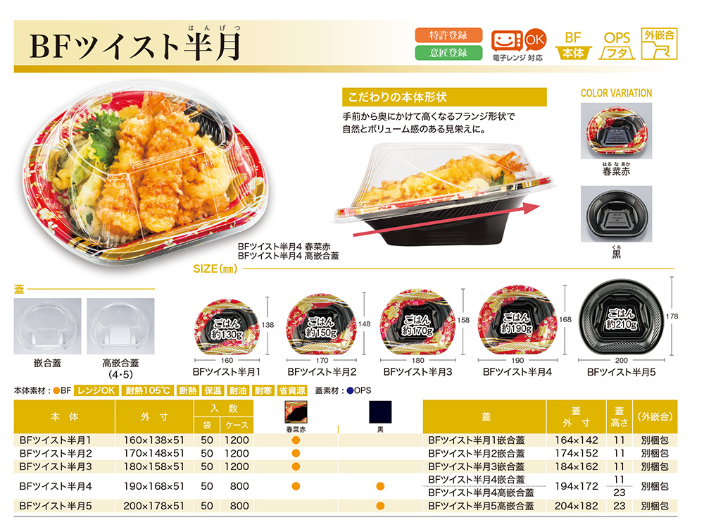 BFツイスト半月