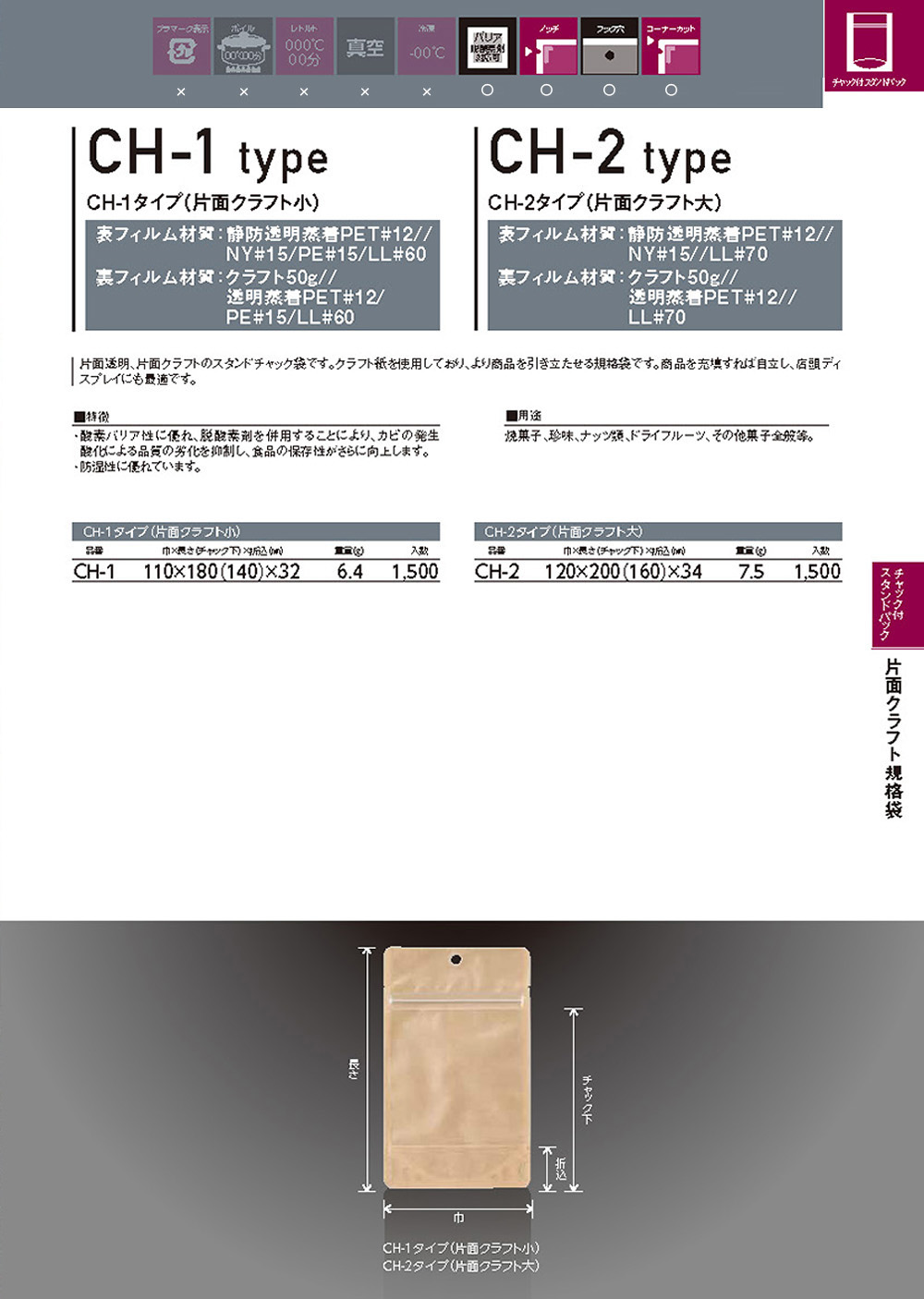 トラスト ぷちぷち ひろし明和産商 雲流印刷 三方袋WL-2030H 200×300 2000枚