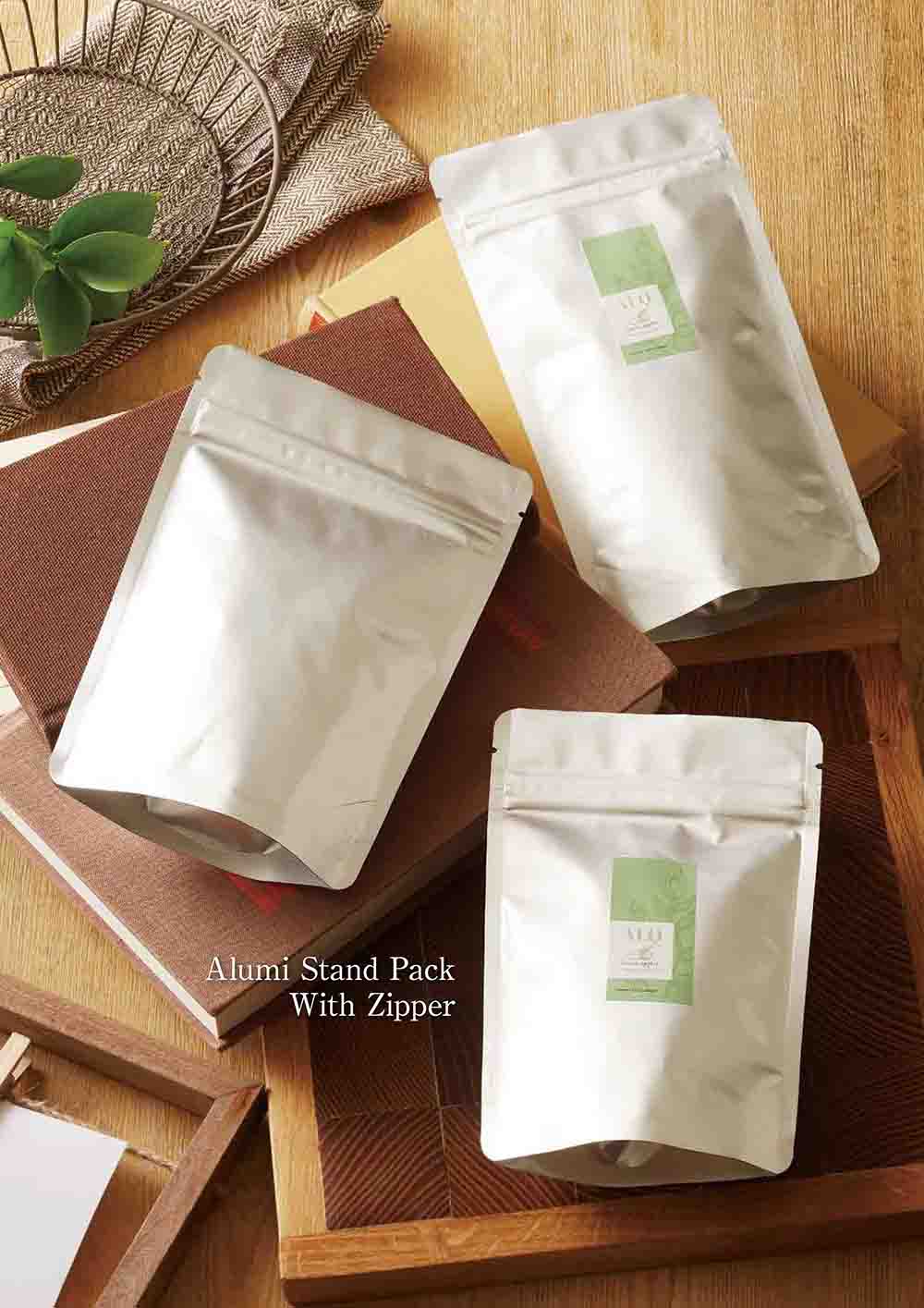 チャック付スタンドパック（ALQタイプ）