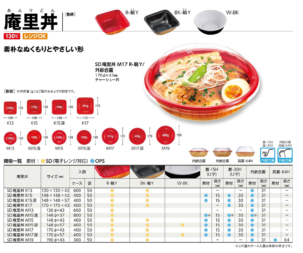 庵里丼