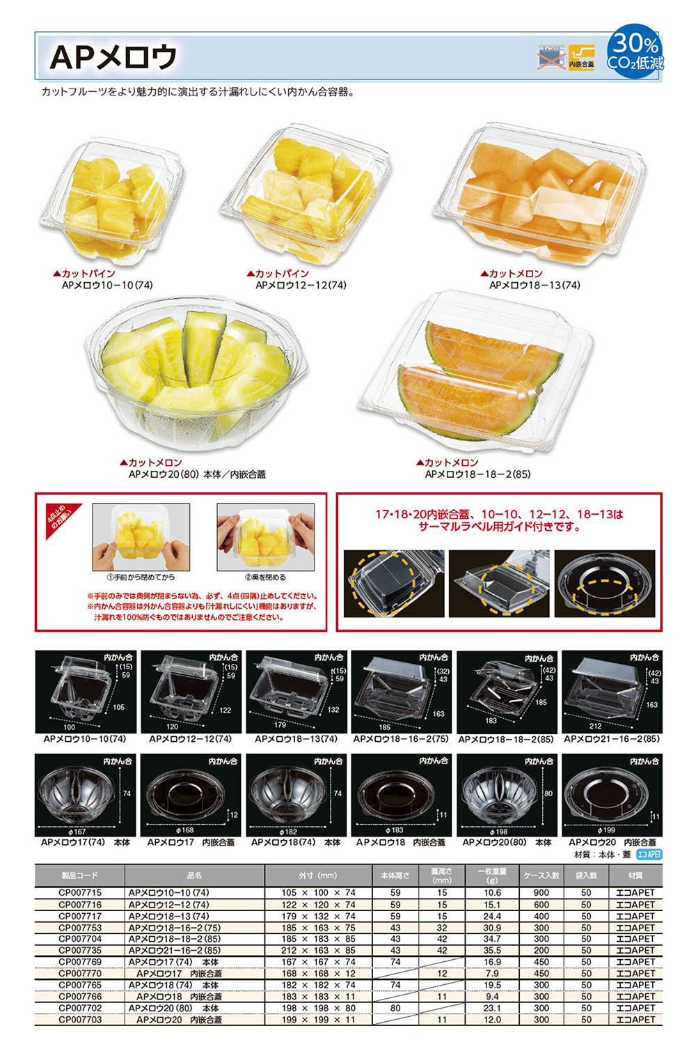 APメロウ（嵌合タイプ）