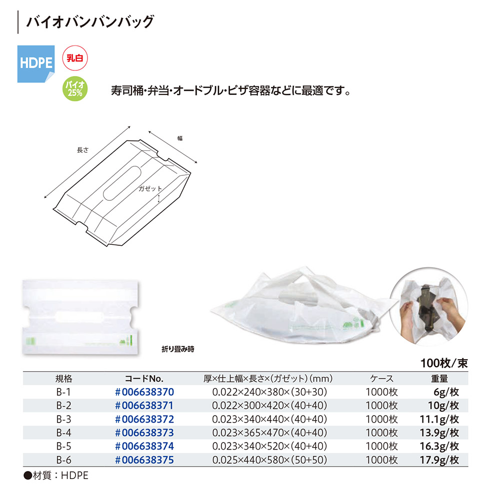 バイオバンバンバッグ