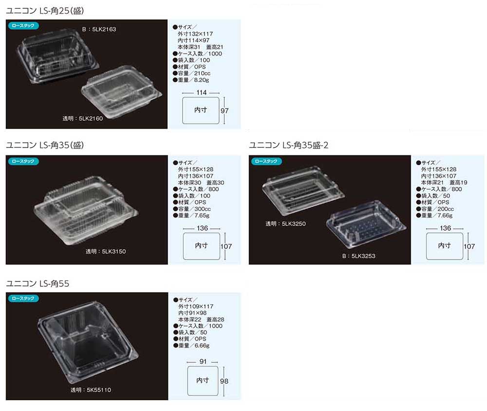 ユニコン LS-角25~角55