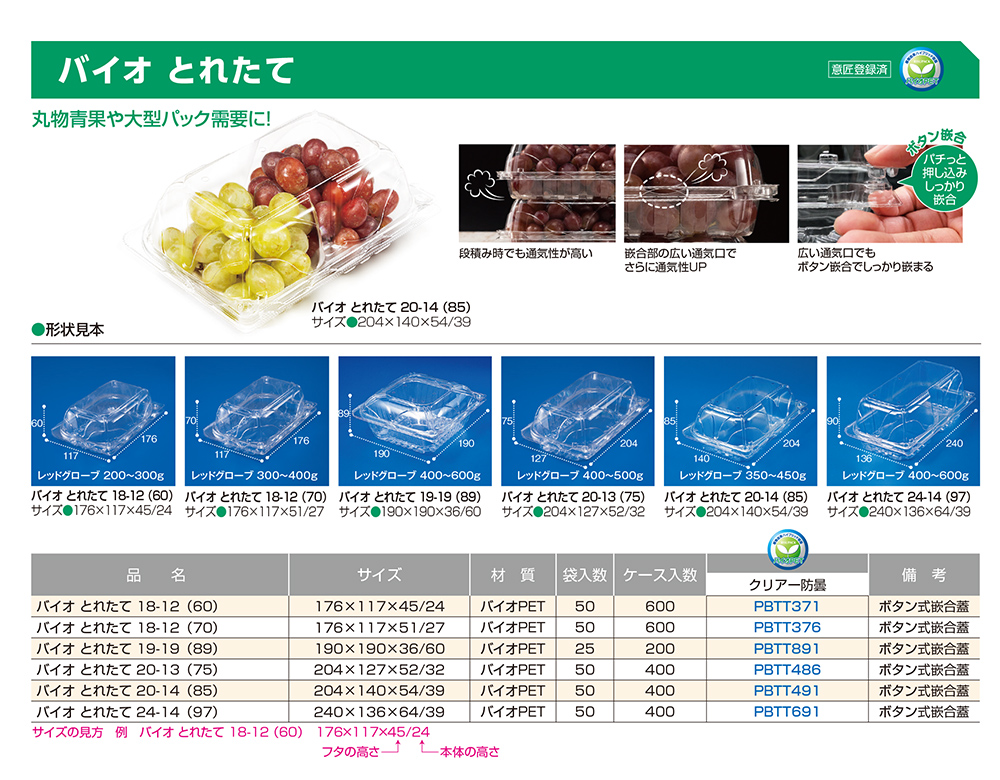 バイオ とれたて