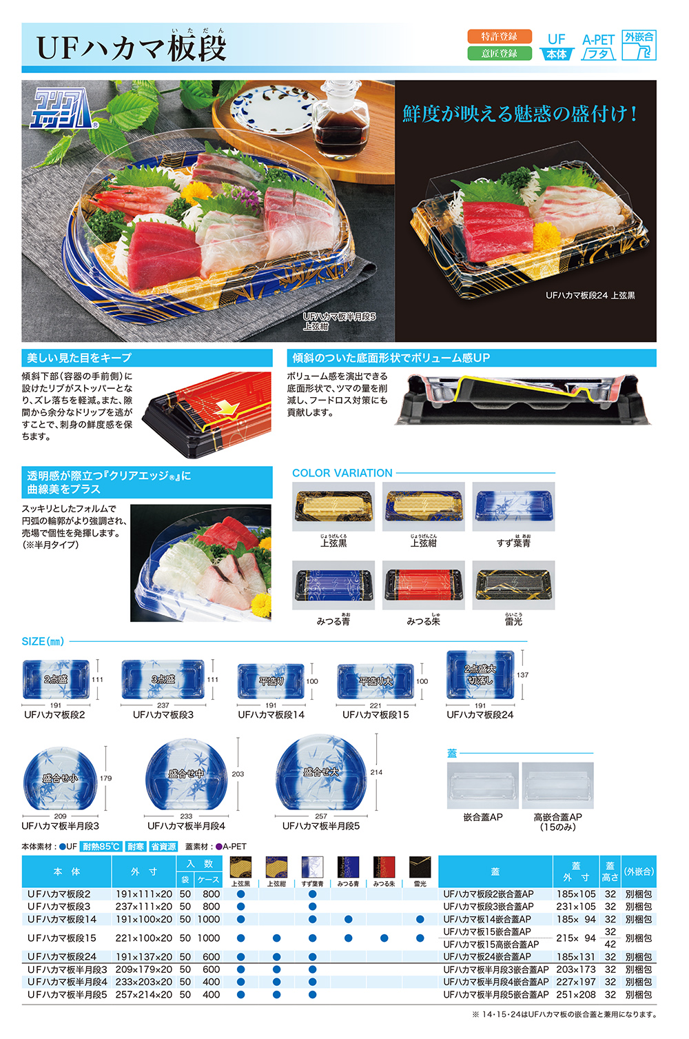 UFハカマ板段（いただん）